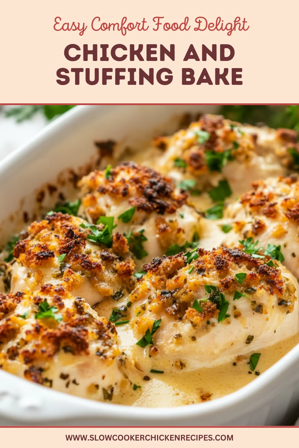 chicken and stuffing bake