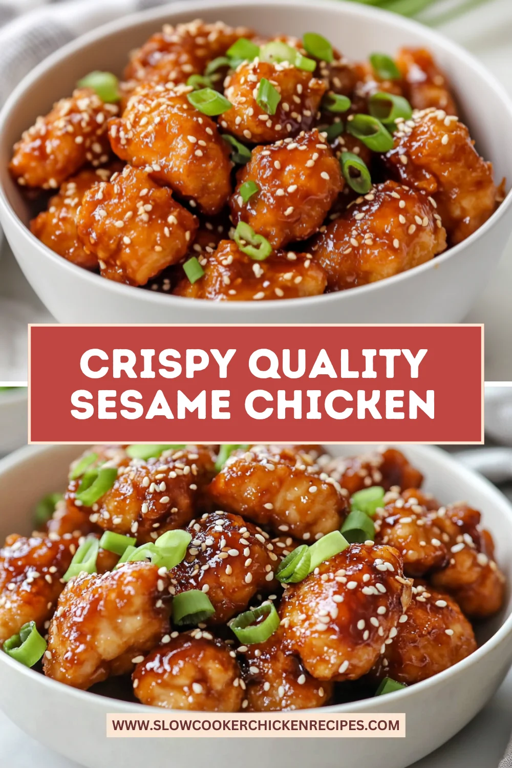 easy sesame chicken no fry