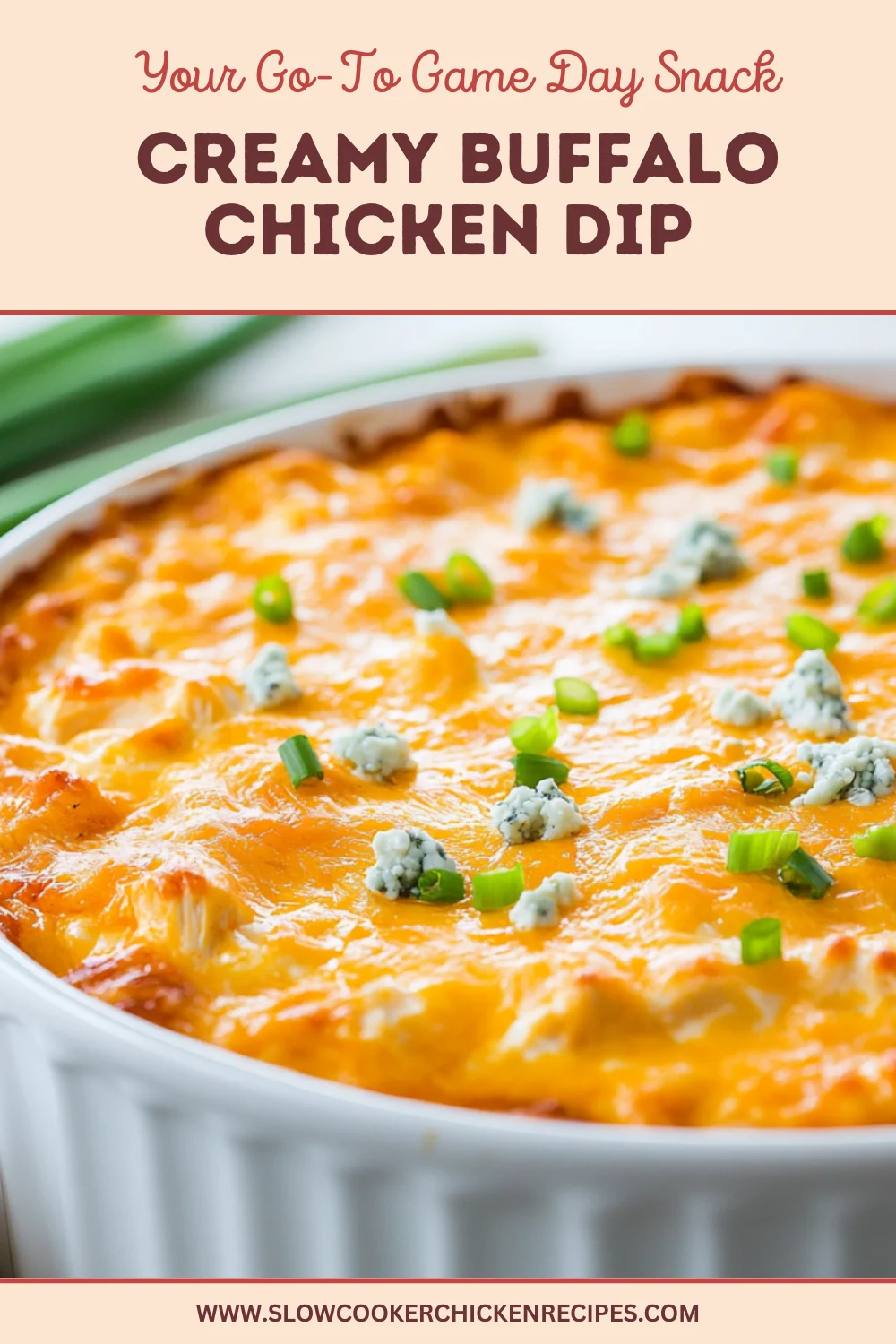 Buffalo chicken dip