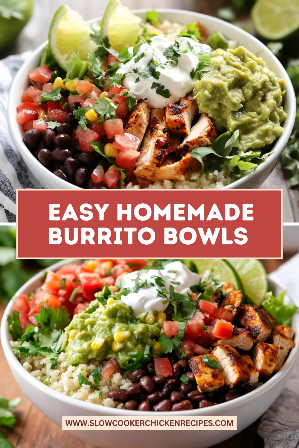 chicken burrito bowl