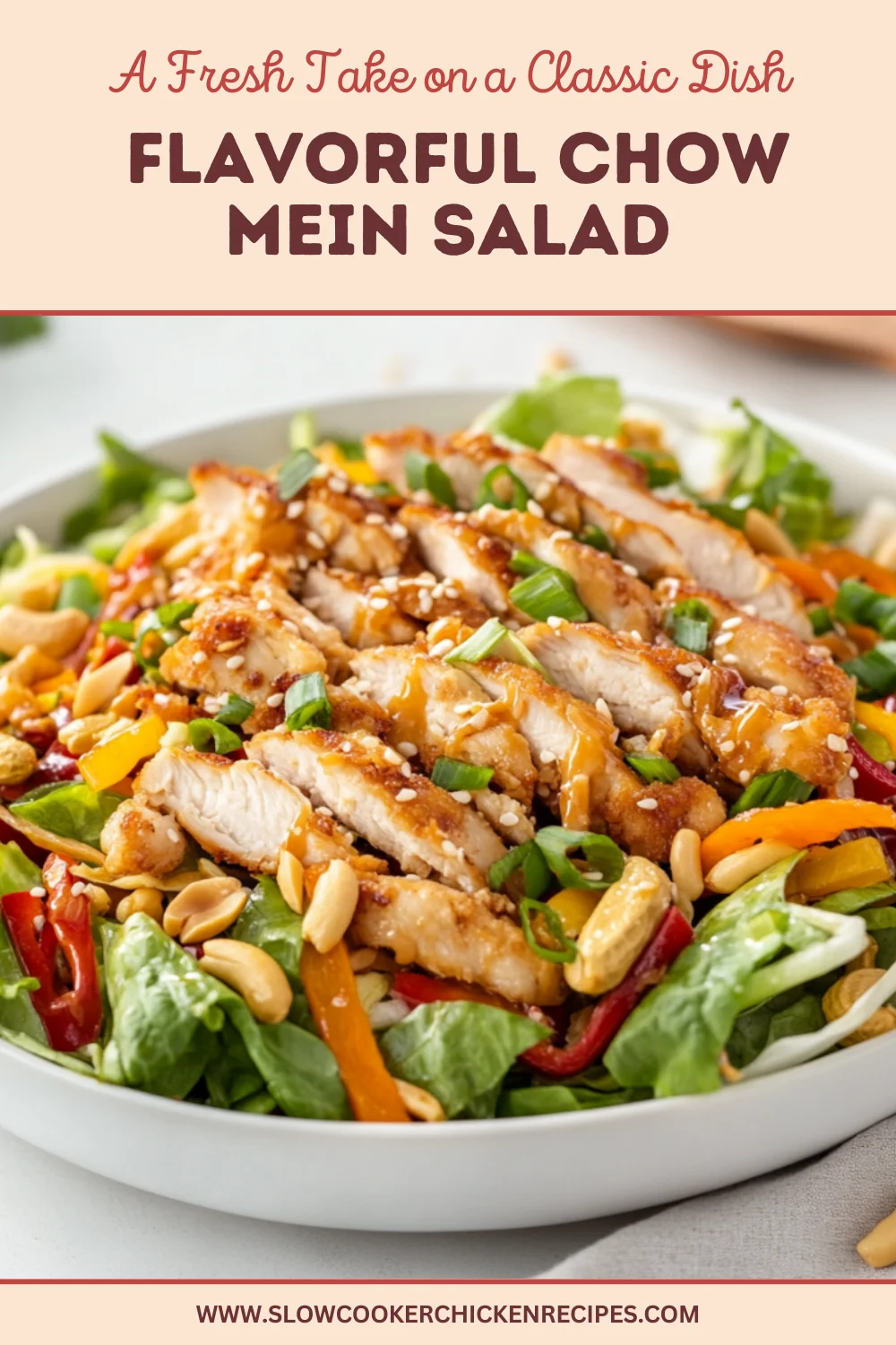 chicken chow mein salad