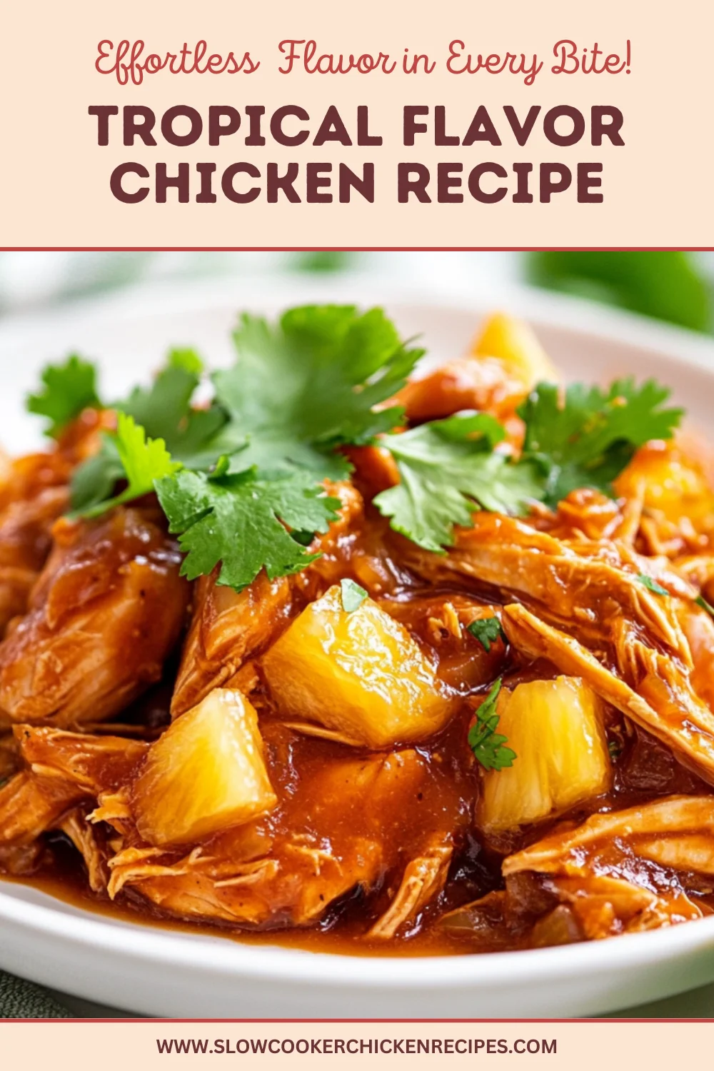 Crockpot Hawaiian Chicken