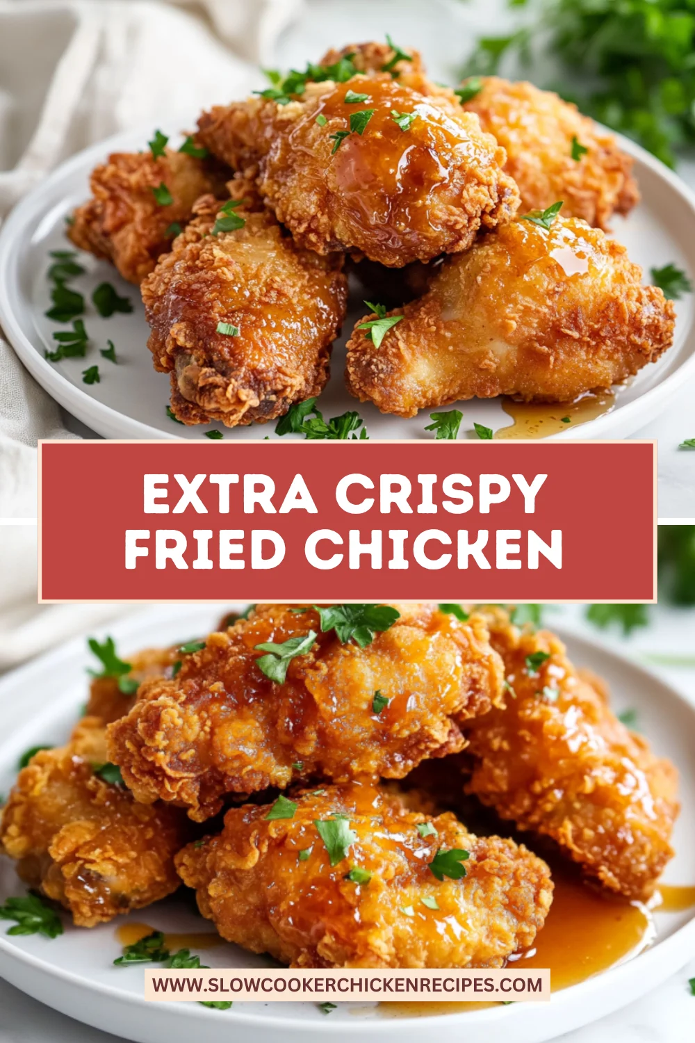 extra crispy fried chicken
