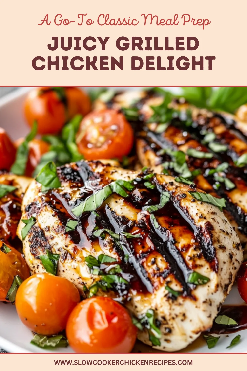 grilled chicken caprese