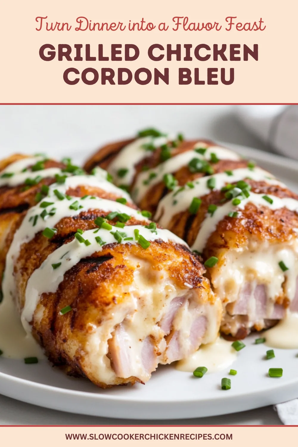 grilled chicken cordon bleu