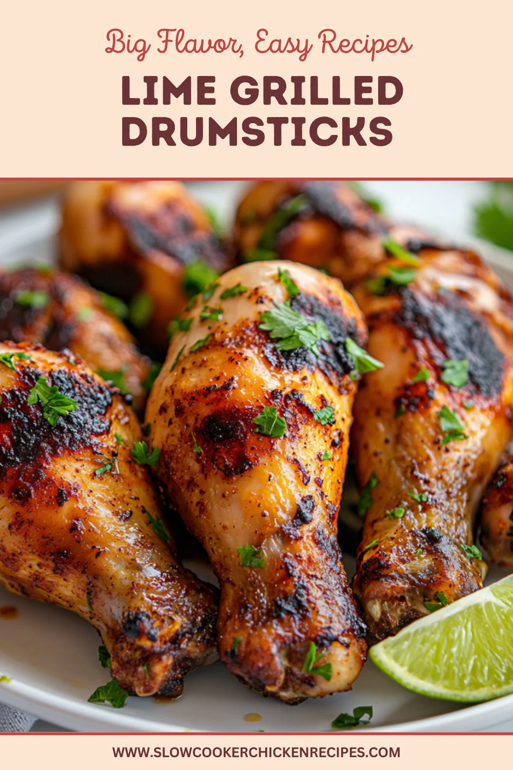 lime pepper chicken drumsticks