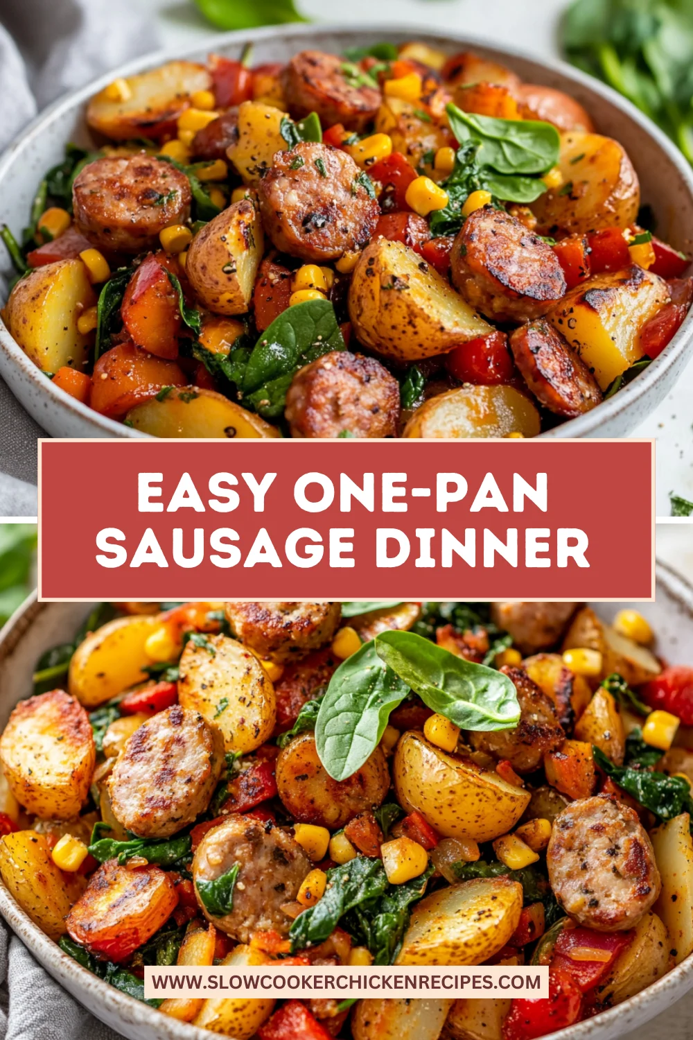 sausage veggie skillet