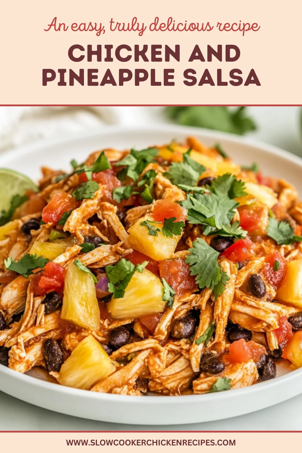 slow cooker pineapple chicken